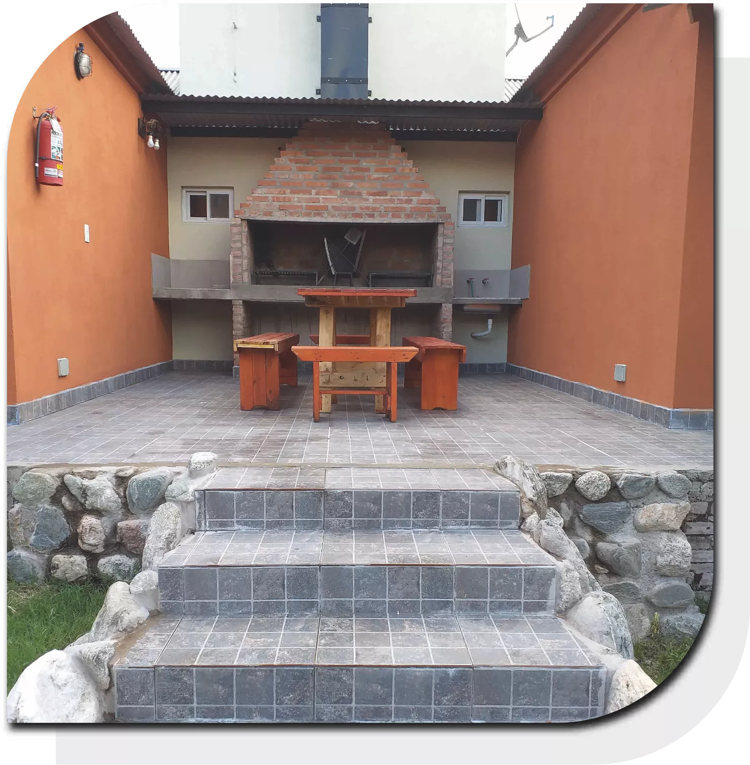 Sector de parrilla